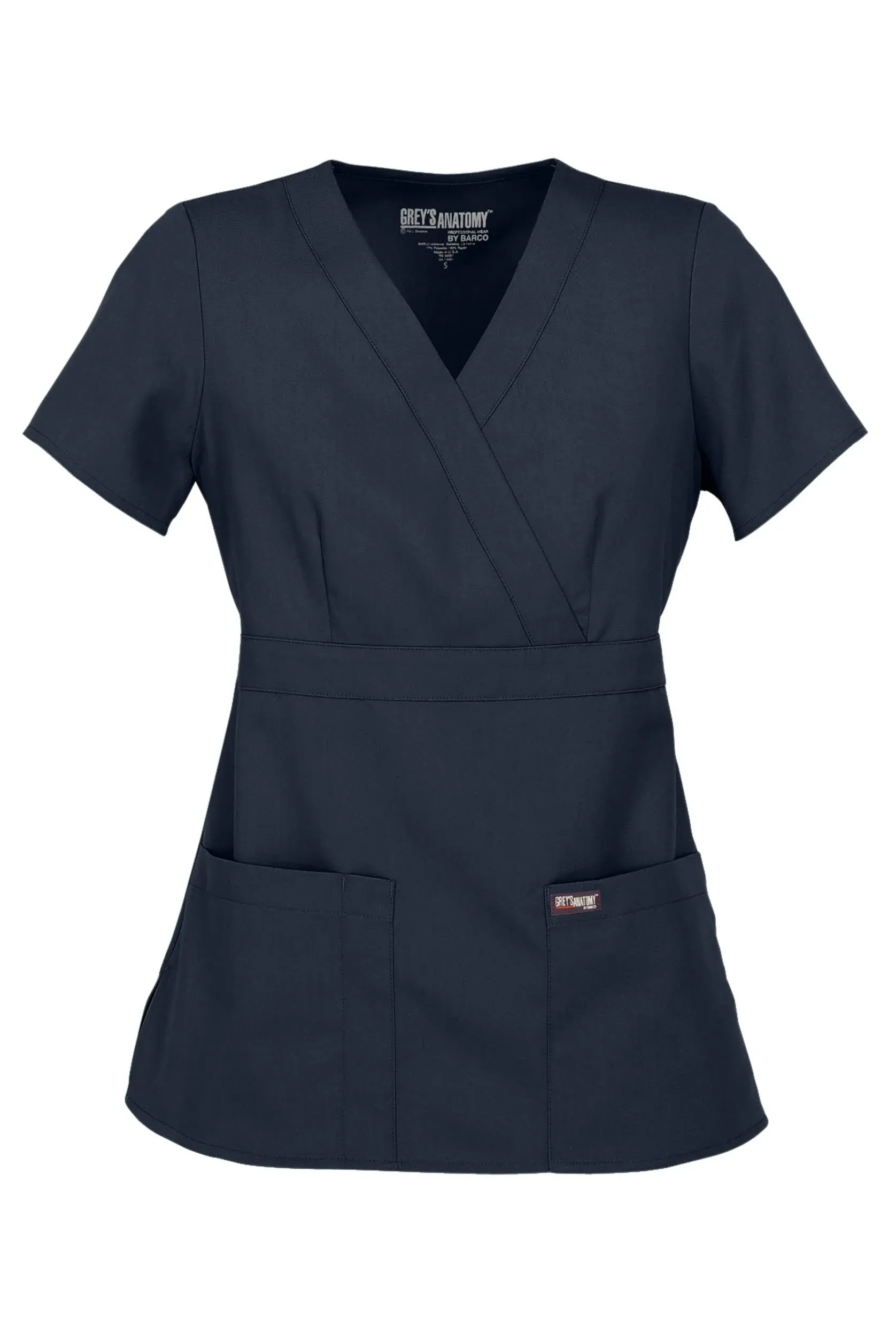 BARCO Grey's Anatomy Scrubs - Riley Scrub Top for Women, V-Neck Super-Soft Women's Scrub Top