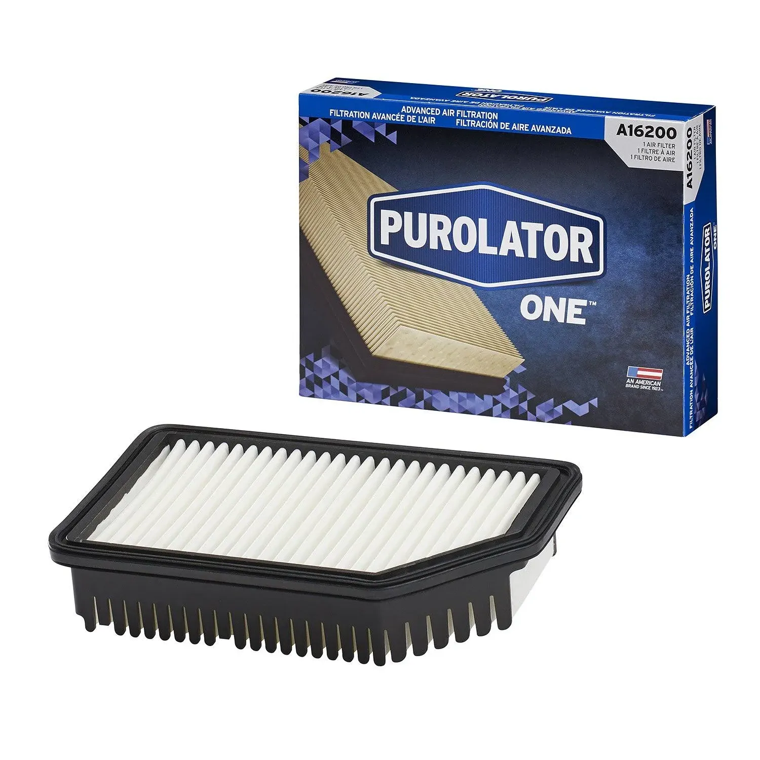 2014 Hyundai Accent Air Filter, 4 Cyl., 1.6L Engine, Eng. VIN: E, FI, 16-Valves A16200 by Purolator®