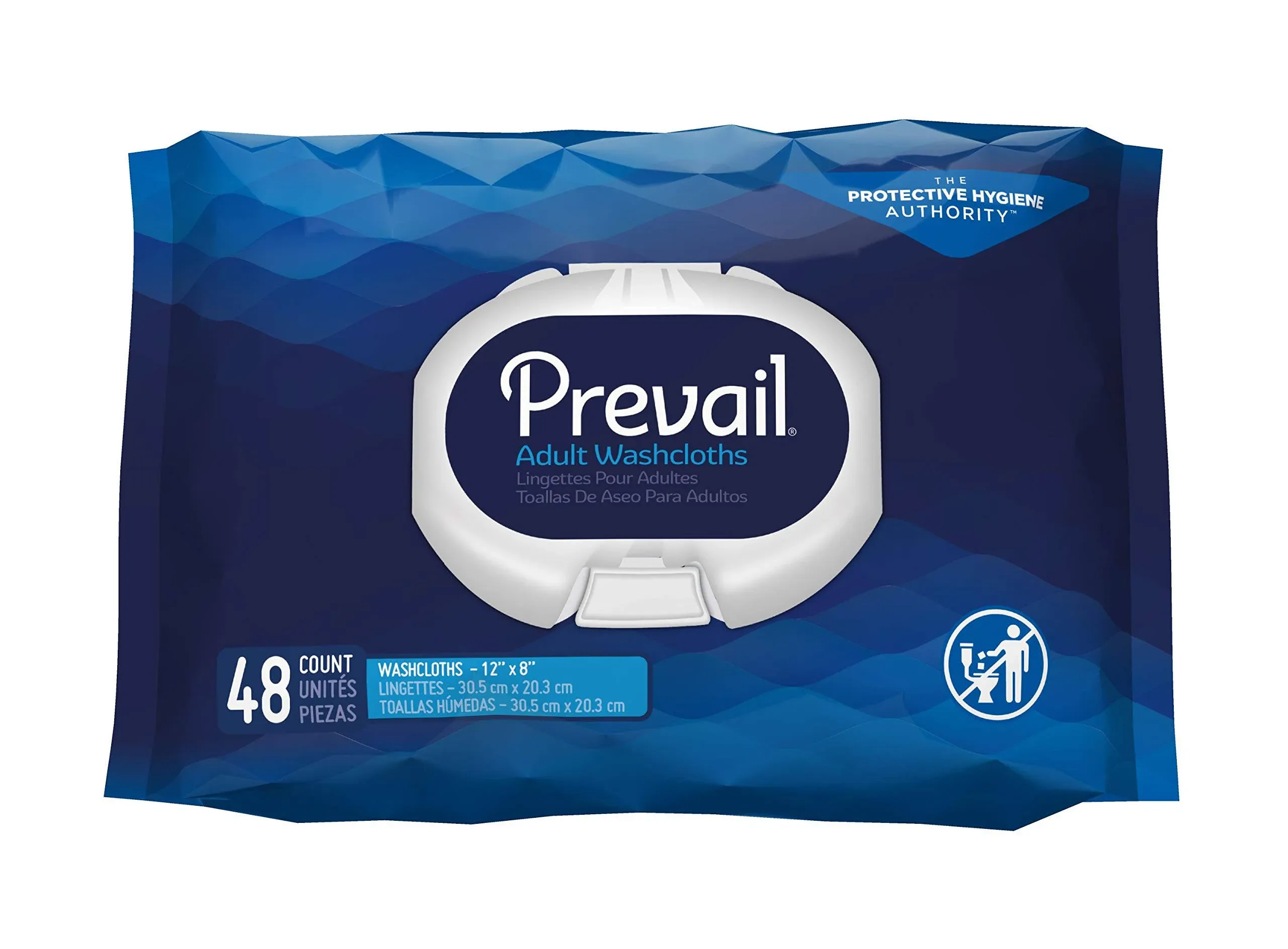 Prevail Soft Pack Washcloths