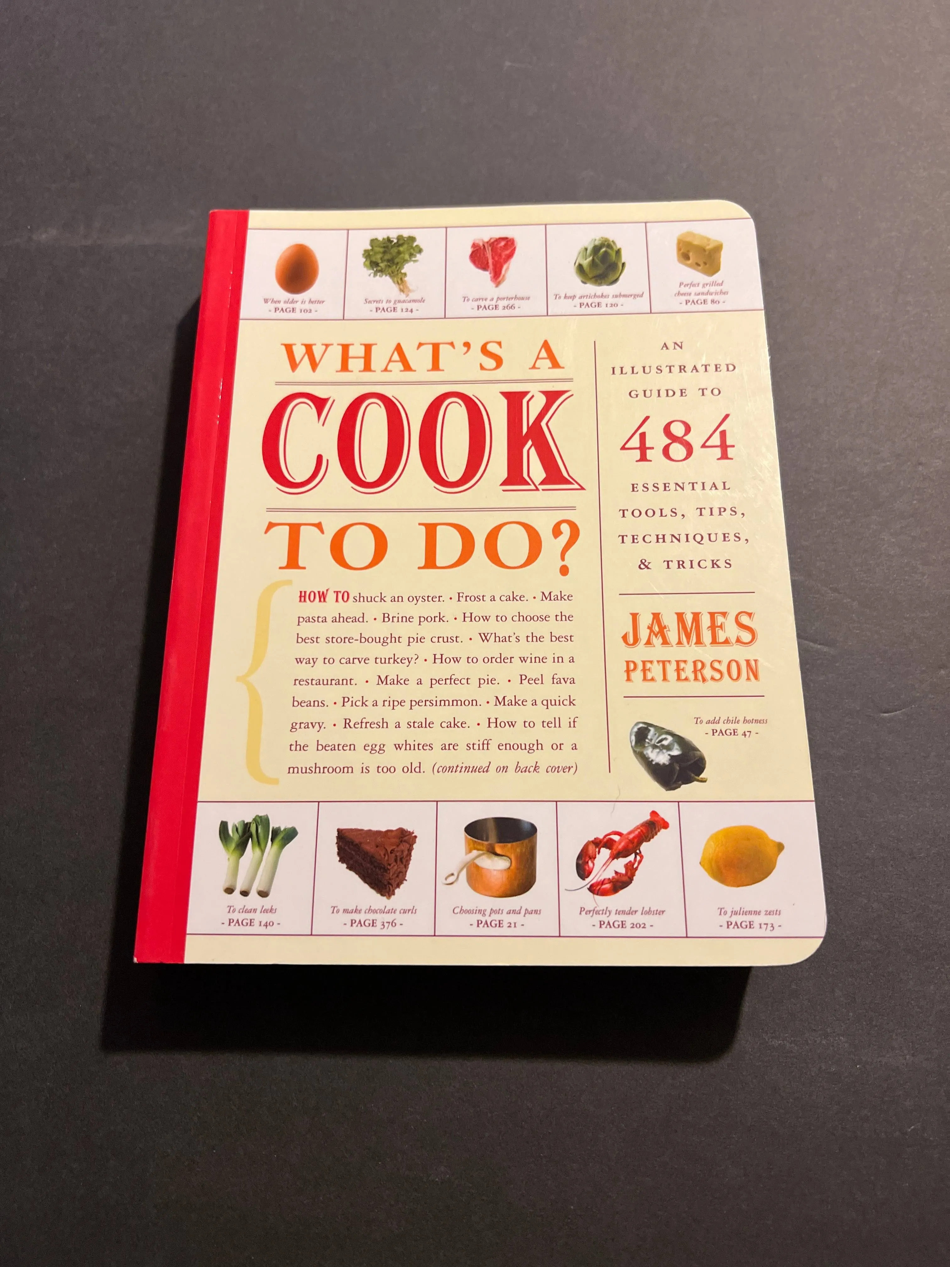 What's a Cook to Do?: An Illustrated Guide to 484 Essential Tips, Techniques, and ...