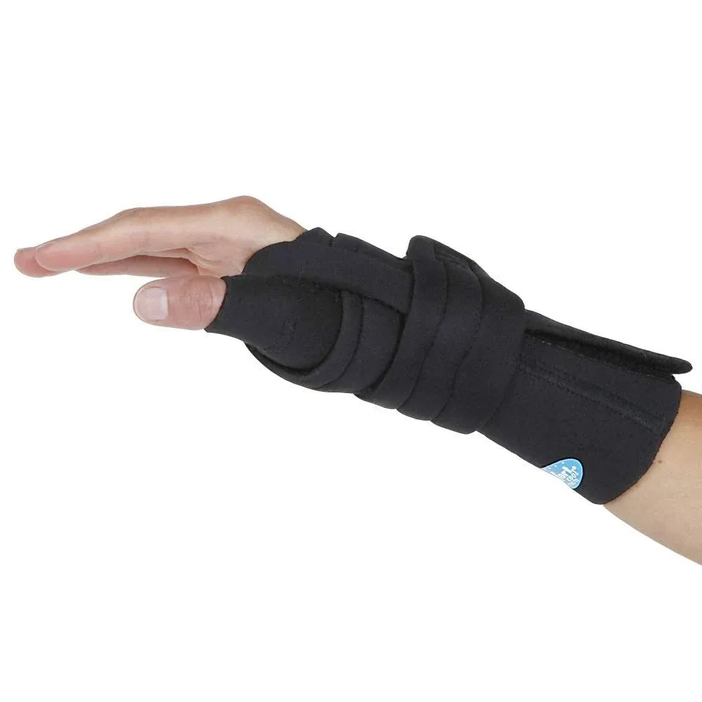 Comfort Cool Thumb CMC Restriction Splint Black / Small / Right