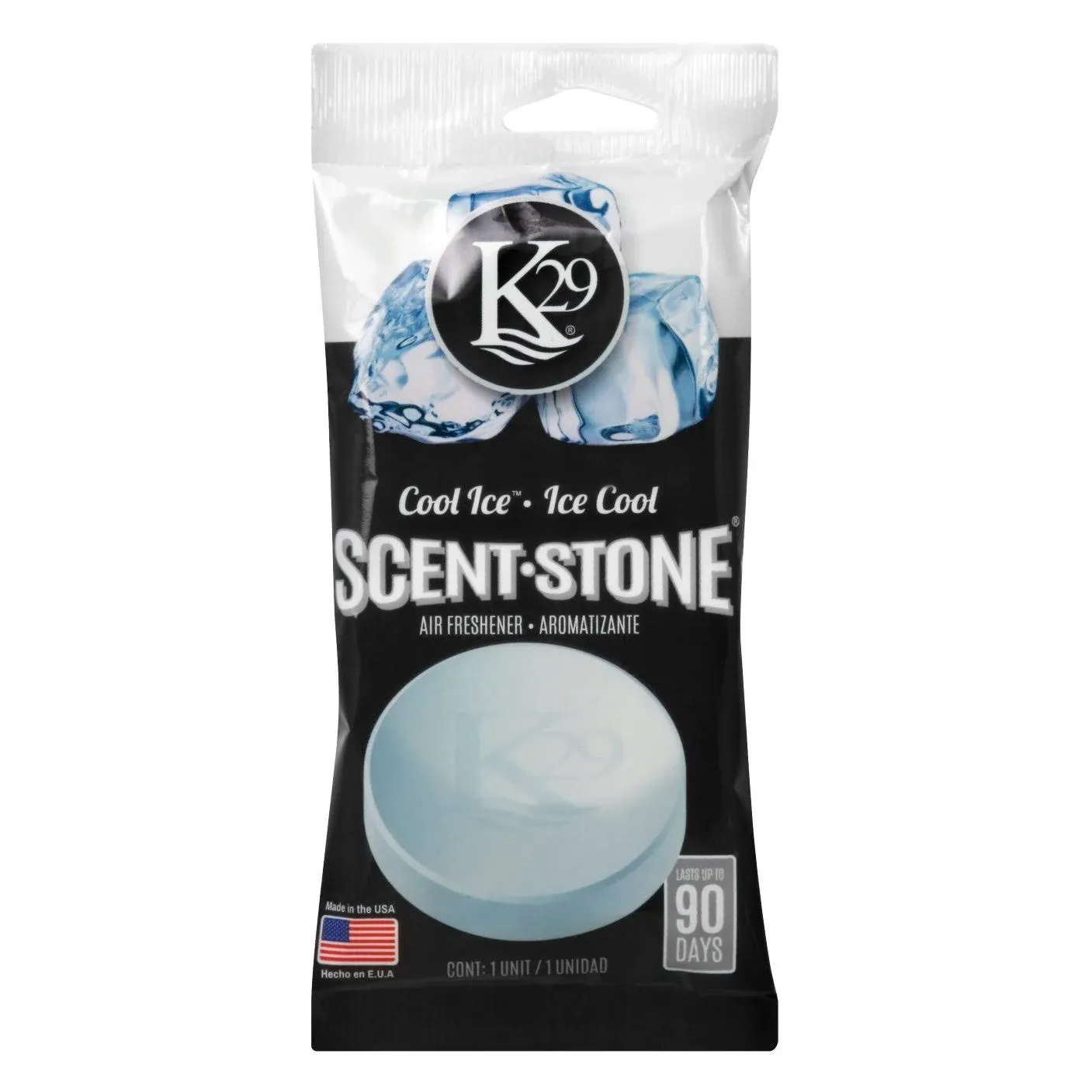 K29 Scent Stone Air Freshener, Cool Ice