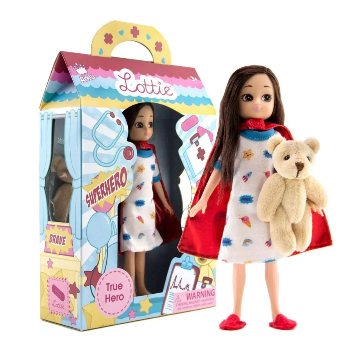 Lottie True Hero Hospital Doll | Hospital Toys for Kids | Hospital Gifts for Kids | Hospital Gifts for Girls and Boys | Hospital Gifts for Children