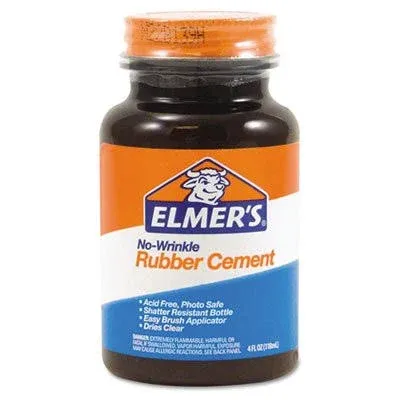 Elmer's No-Wrinkle Rubber Cement