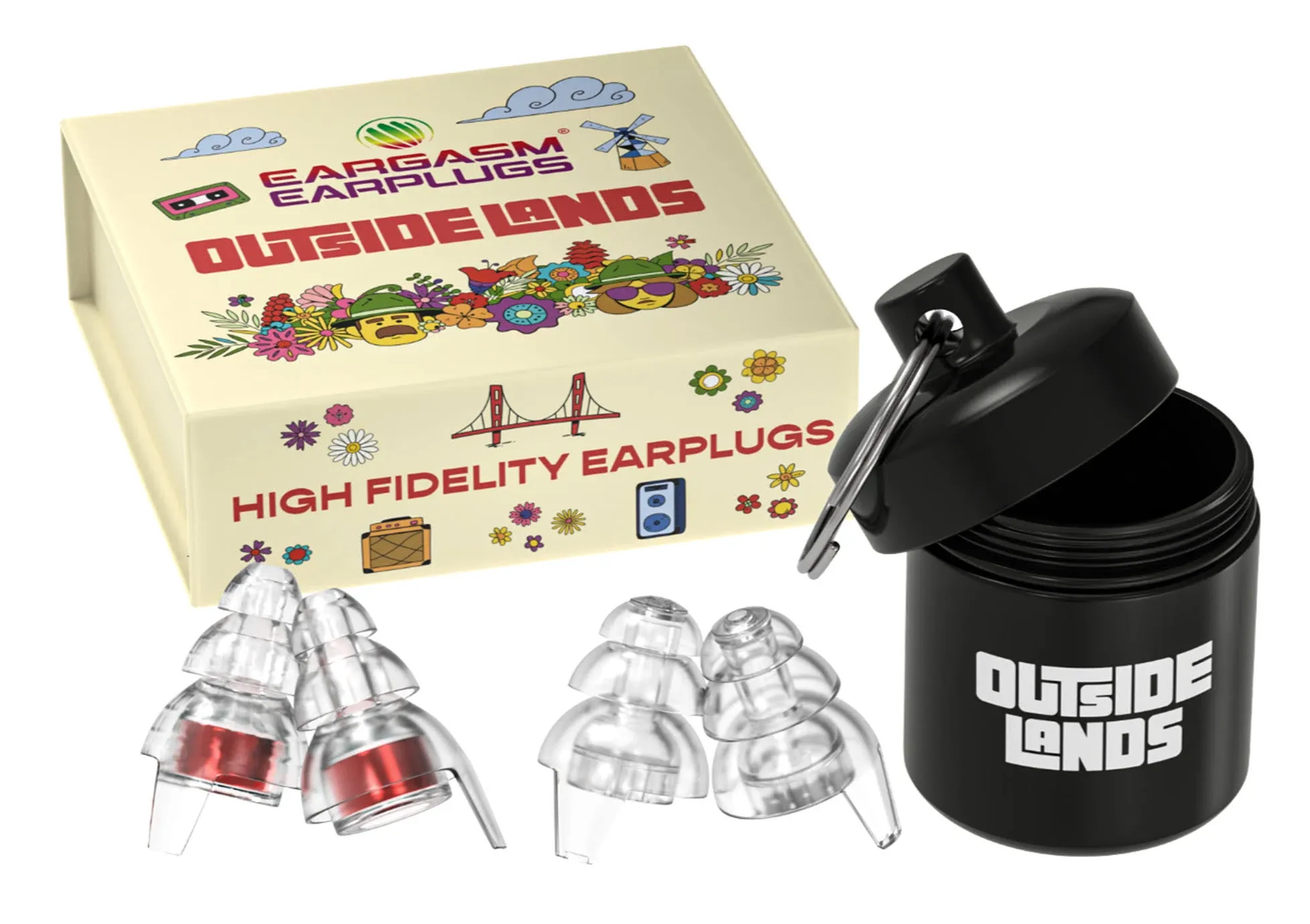 Eargasm High Fidelity Ear Plugs: Outside Lands Edition