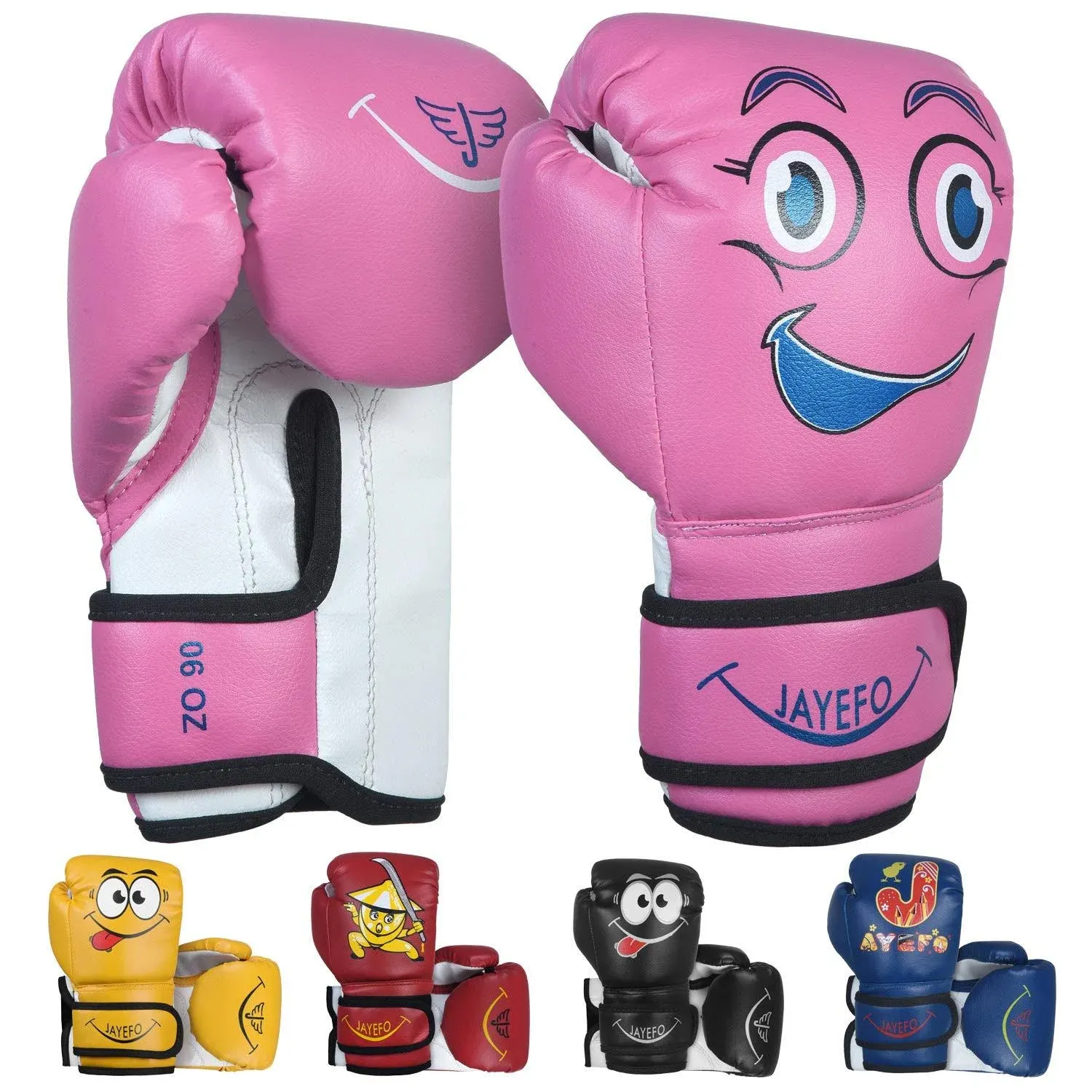 Jayefo Boxing Gloves for Kids & Children - Youth Boxing Gloves for Boxing, Kick Boxing, Muay Thai and MMA - Beginners Heavy Bag