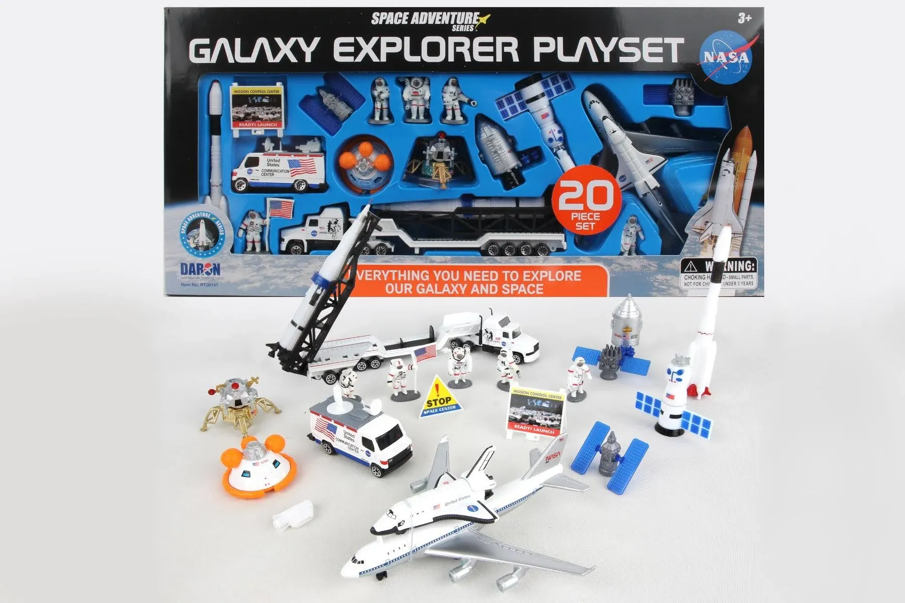 Daron Space Shuttle 20 Piece Playset