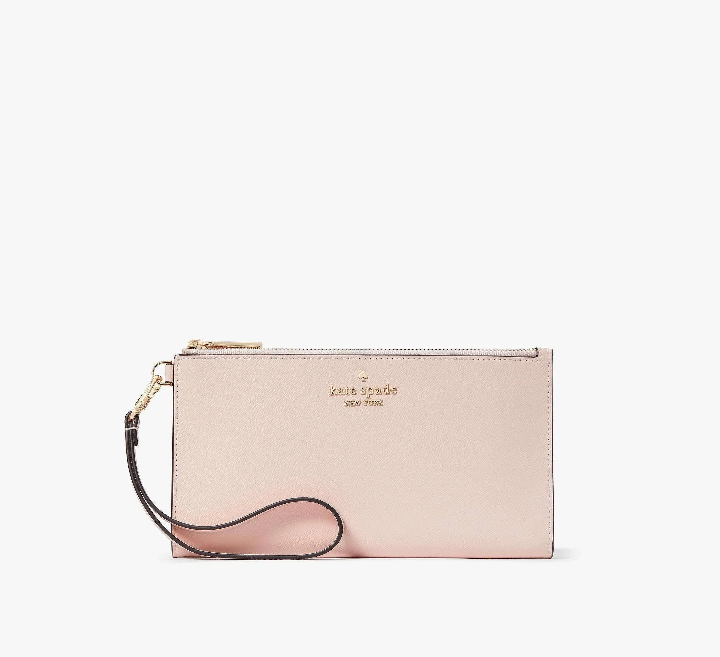 Kate Spade Madison Double Zip Wristlet, Conch Pink