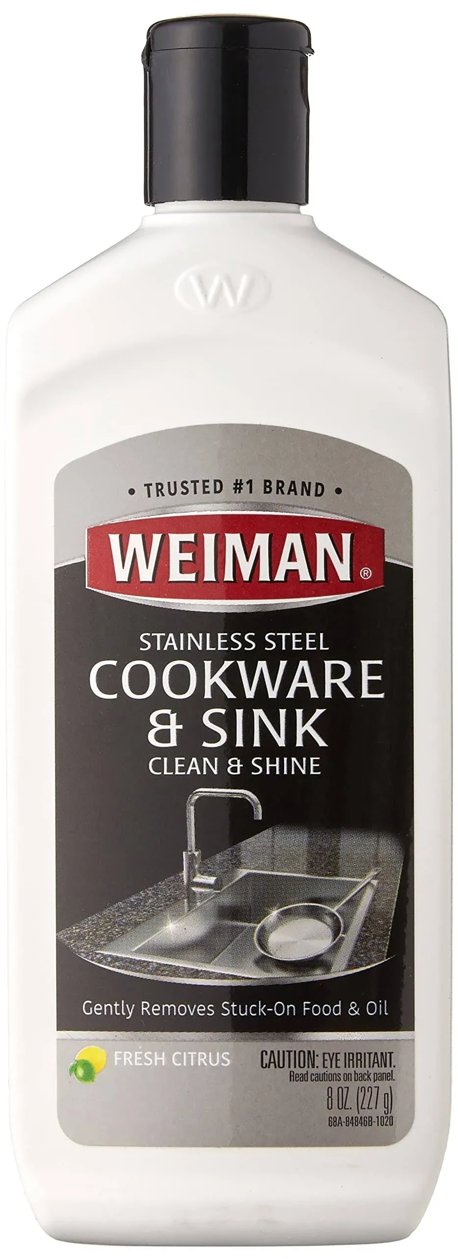 Weiman Cleaner & Polish, Stainless Steel Sink - 8 fl oz