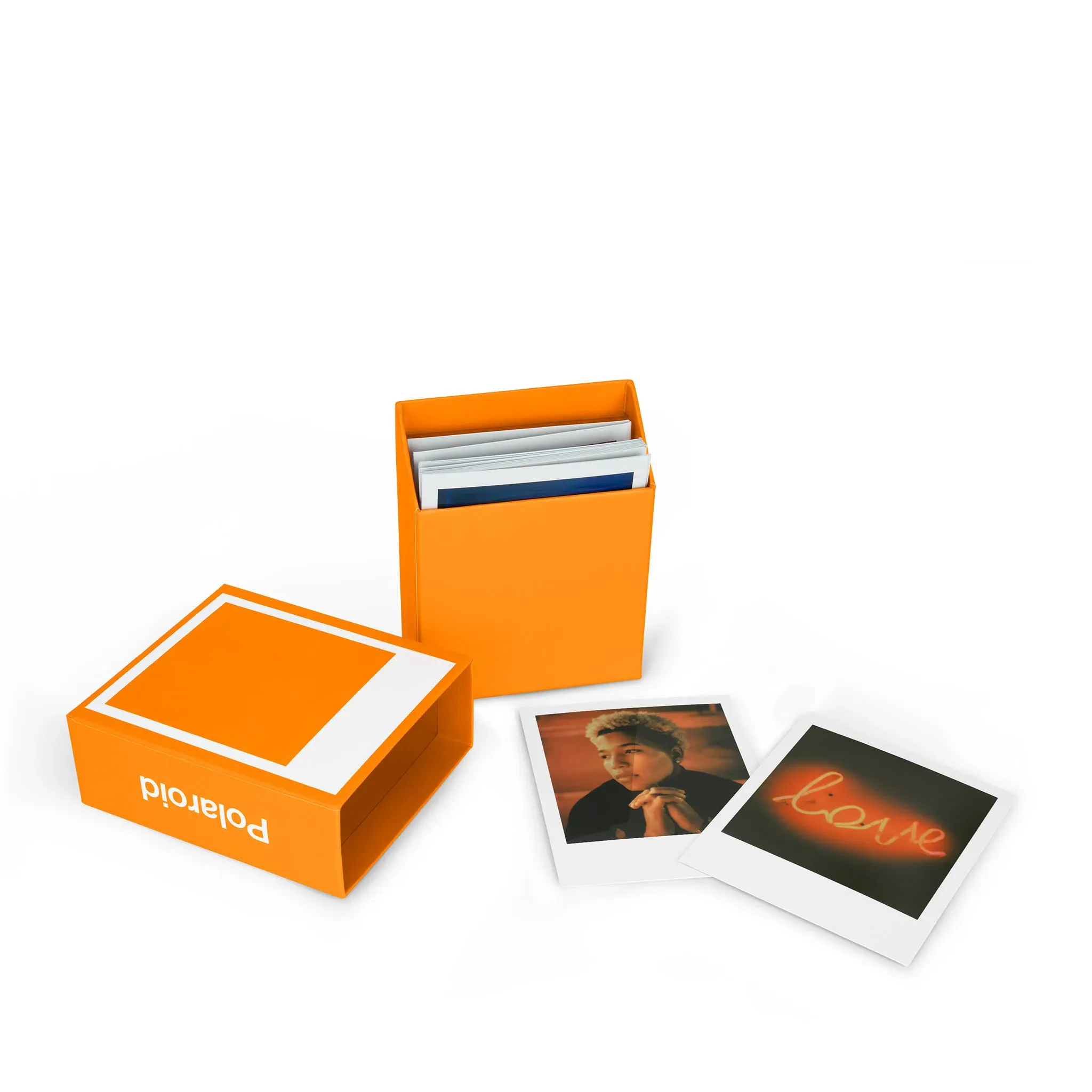 Polaroid Photo Storage Box - Orange (6118)