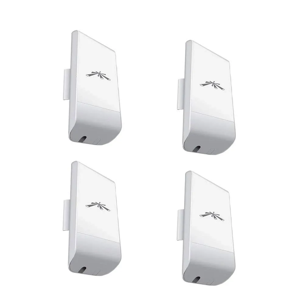 Bundle of 4 Ubiquiti NanoStation Loco M5 Outdoor Mimo 11N 5GHz. LocoM5