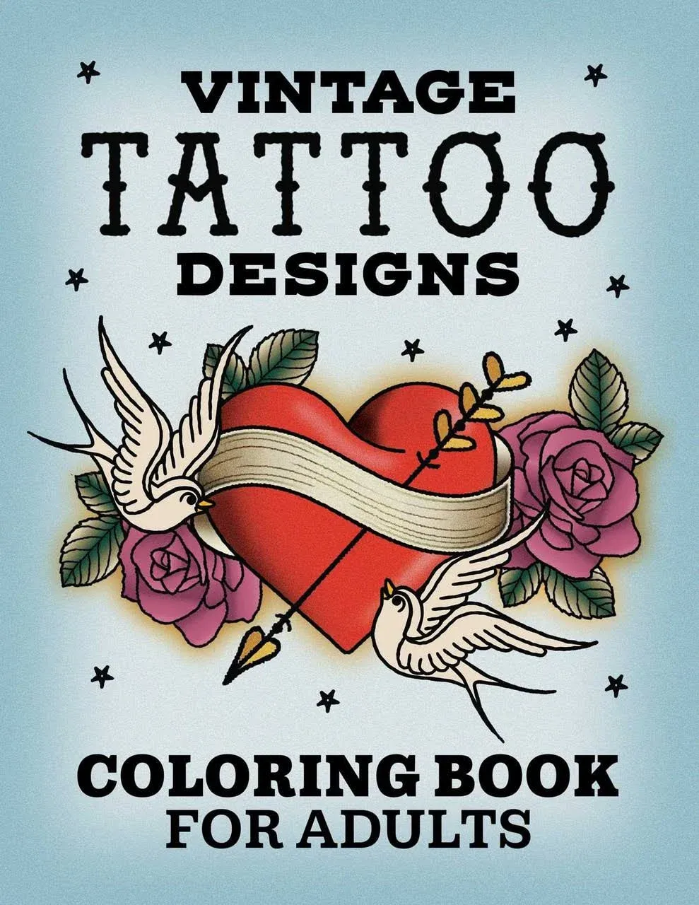 Vintage Tattoo Designs: Coloring Book for Adults by Rockridge Press - 3/15/2022 12:00:00 AM - from Academic Book Solutions Inc. (SKU: HORS-2016-1047)