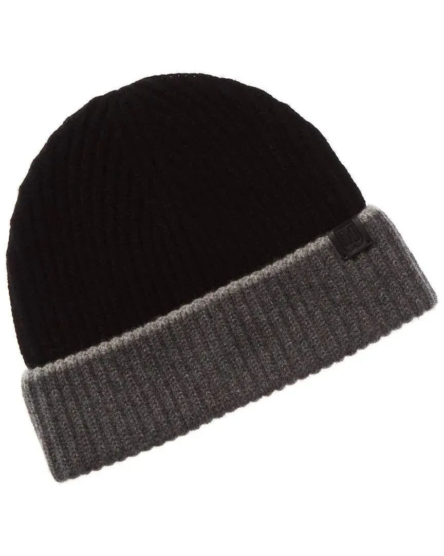 Bruno Magli Colorblocked Cashmere Beanie