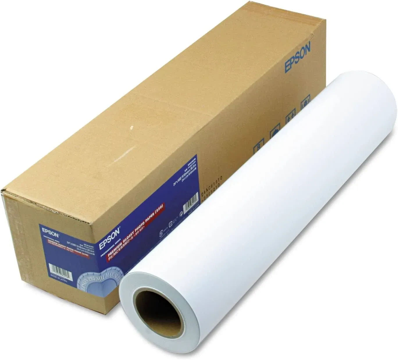 S041638 EPSON Premium Glossy Photo Paper 24" x 100' Roll