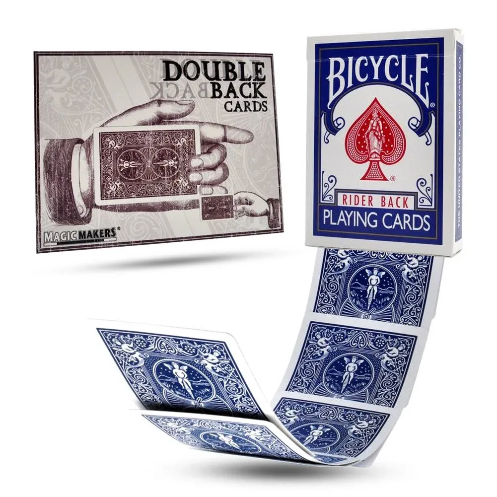 Bicycle Blue Double Back Deck