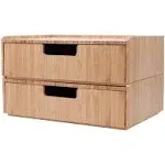 Bamboo Drawer 2 PC Set