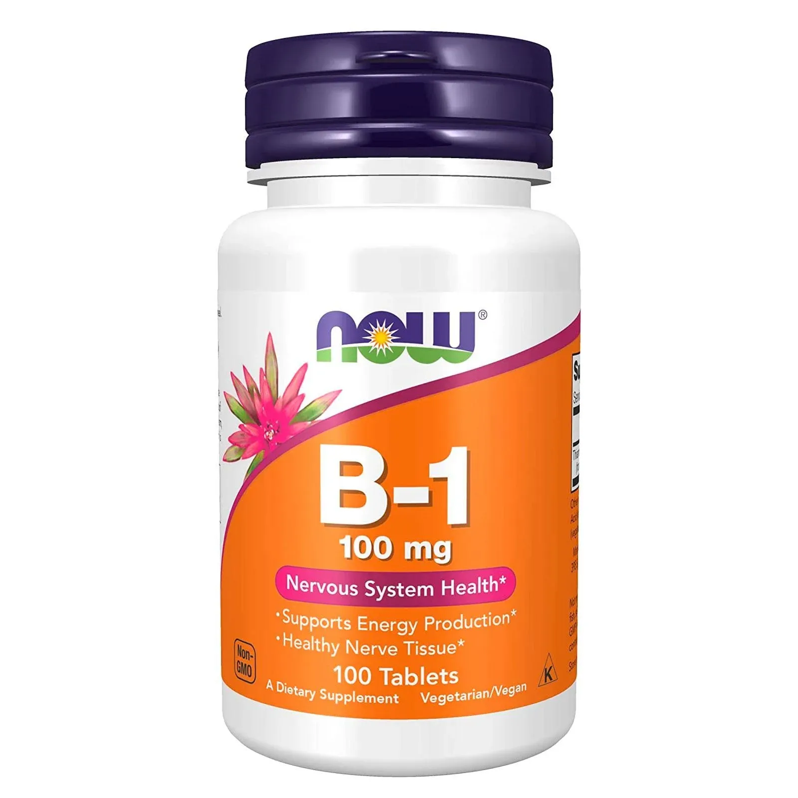 Now Foods Vitamin B-1 100 mg - 100 Tablets