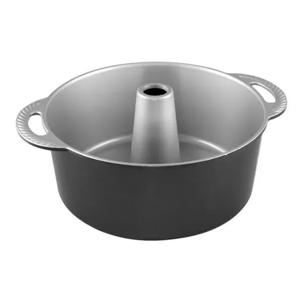 Nordic Ware Classic Cast 12&quot; x 10 3/16&quot; x 5 5/16&quot; Non-Stick Cast Aluminum Angel Food Cake Pan - 4 5/16&quot; Deep 52537