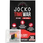 Jocko Fuel TIME WAR Multivitamin - Healthy Aging Supplement for Heart, Bone, & Eye Health, Essential Vitamins and Minerals, Supports Stress Relief and Energy Levels - 30 Day Supply