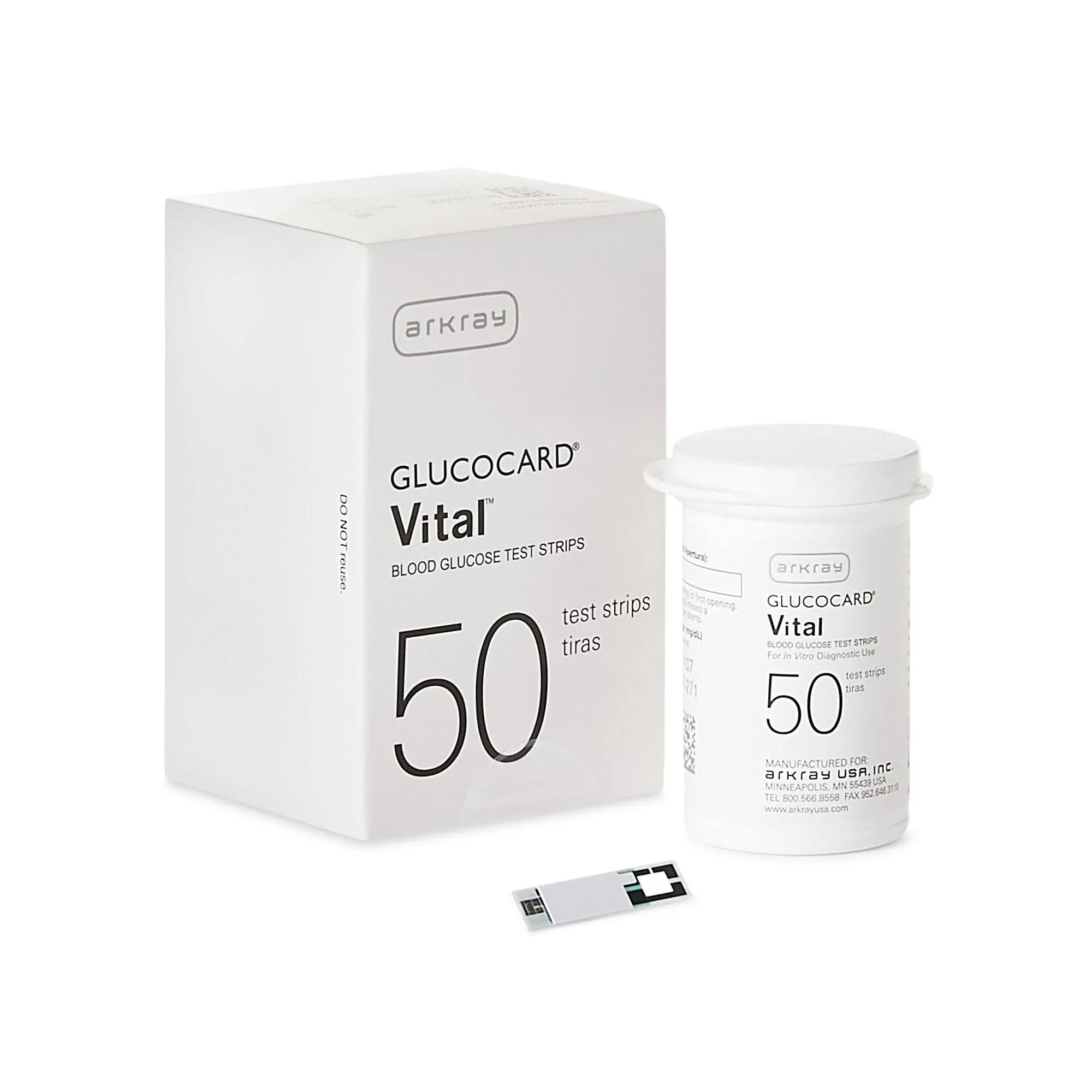 Arkray Glucocard Vital Blood Glucose - 50 Test Strips