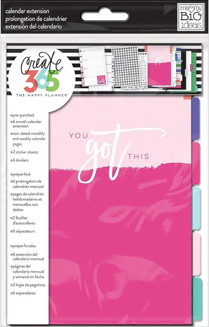 Me & My Big Ideas Create 365 Mini Planner Extension Pack