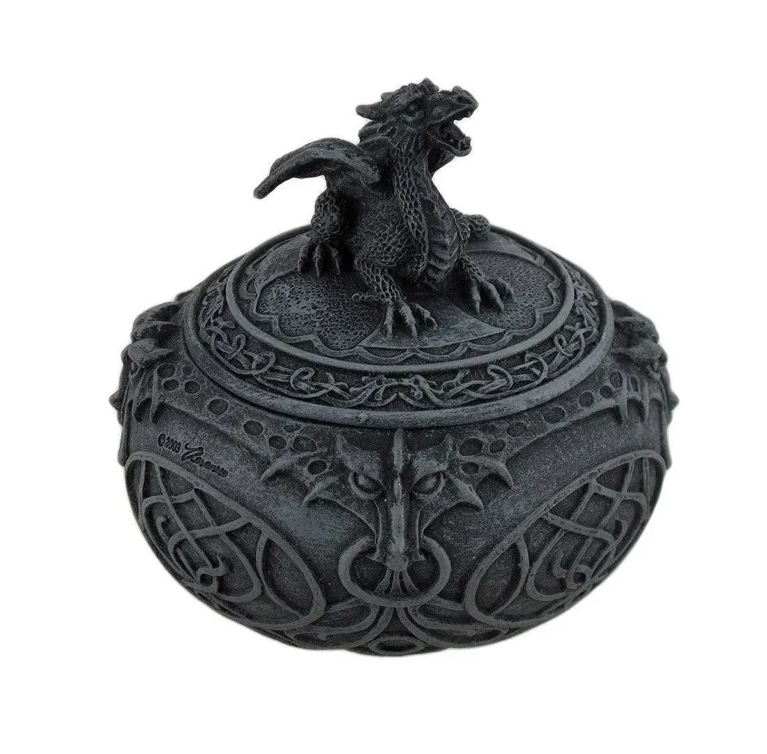 Dragon Globular Shaped Trinket Box