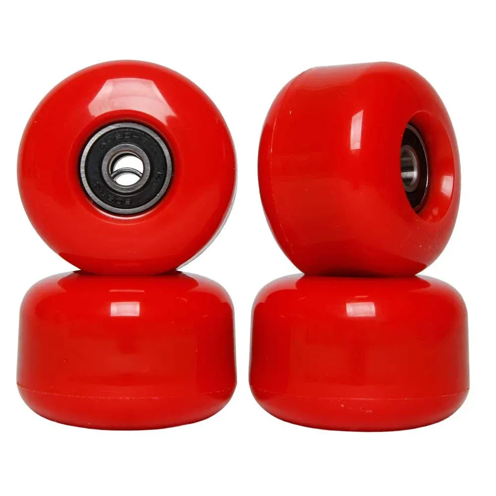 Skateboard Wheels with Bearings 54mm Street Wheels Skateboard Tricks Set of 4