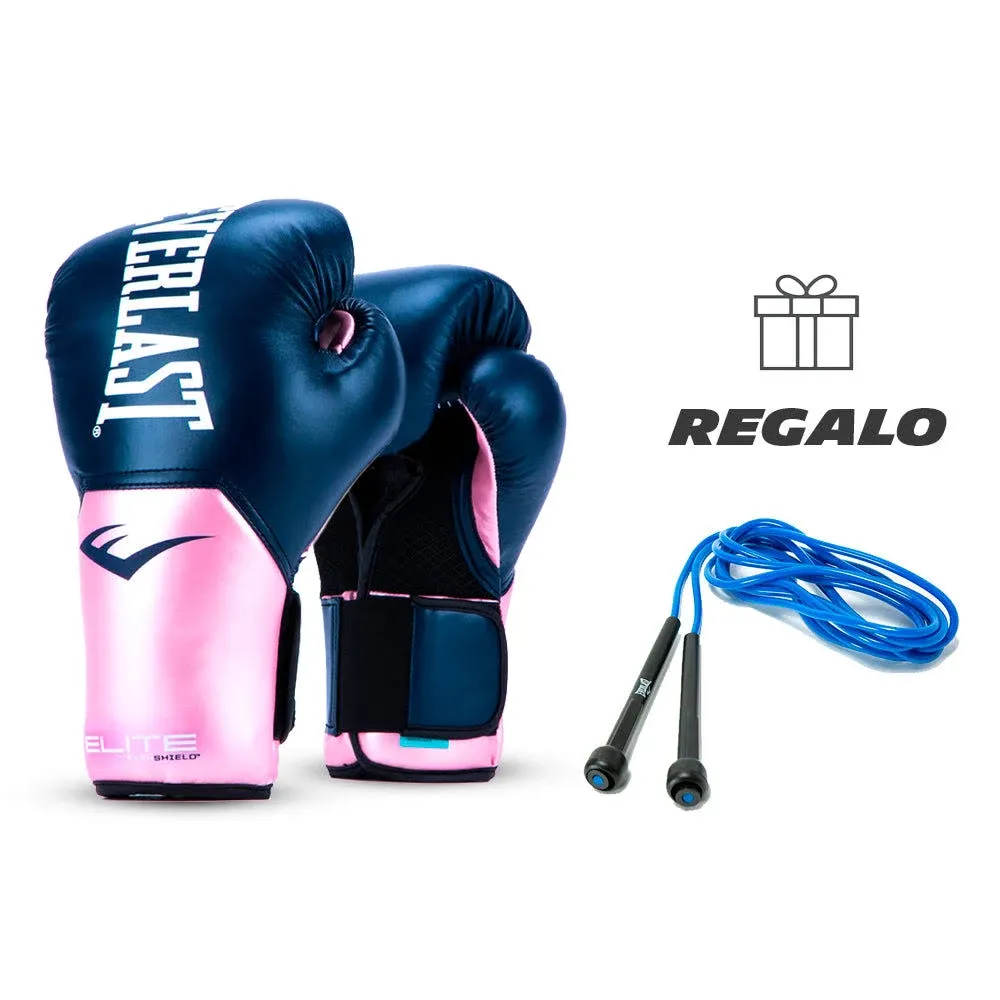 Elite Training Gloves Pink/Blue 12 Oz.