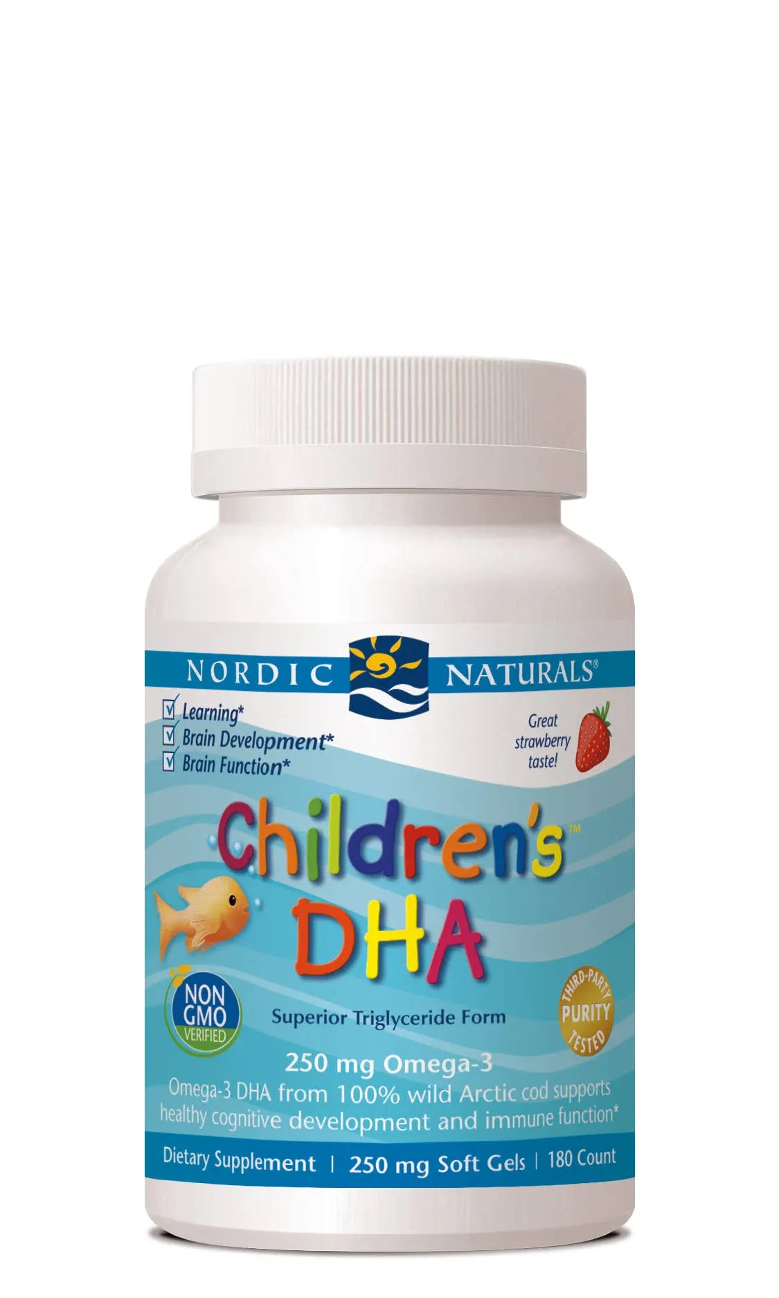 Nordic Naturals Children's DHA Strawberry 180