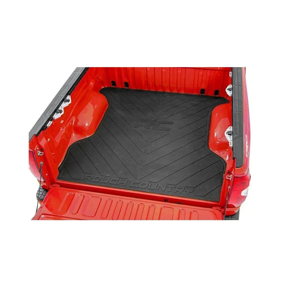 Rough Country Rubber Bed Mat for 2019-2023 Chevy/GMC 1500 | 5\'10" Bed - RCM683