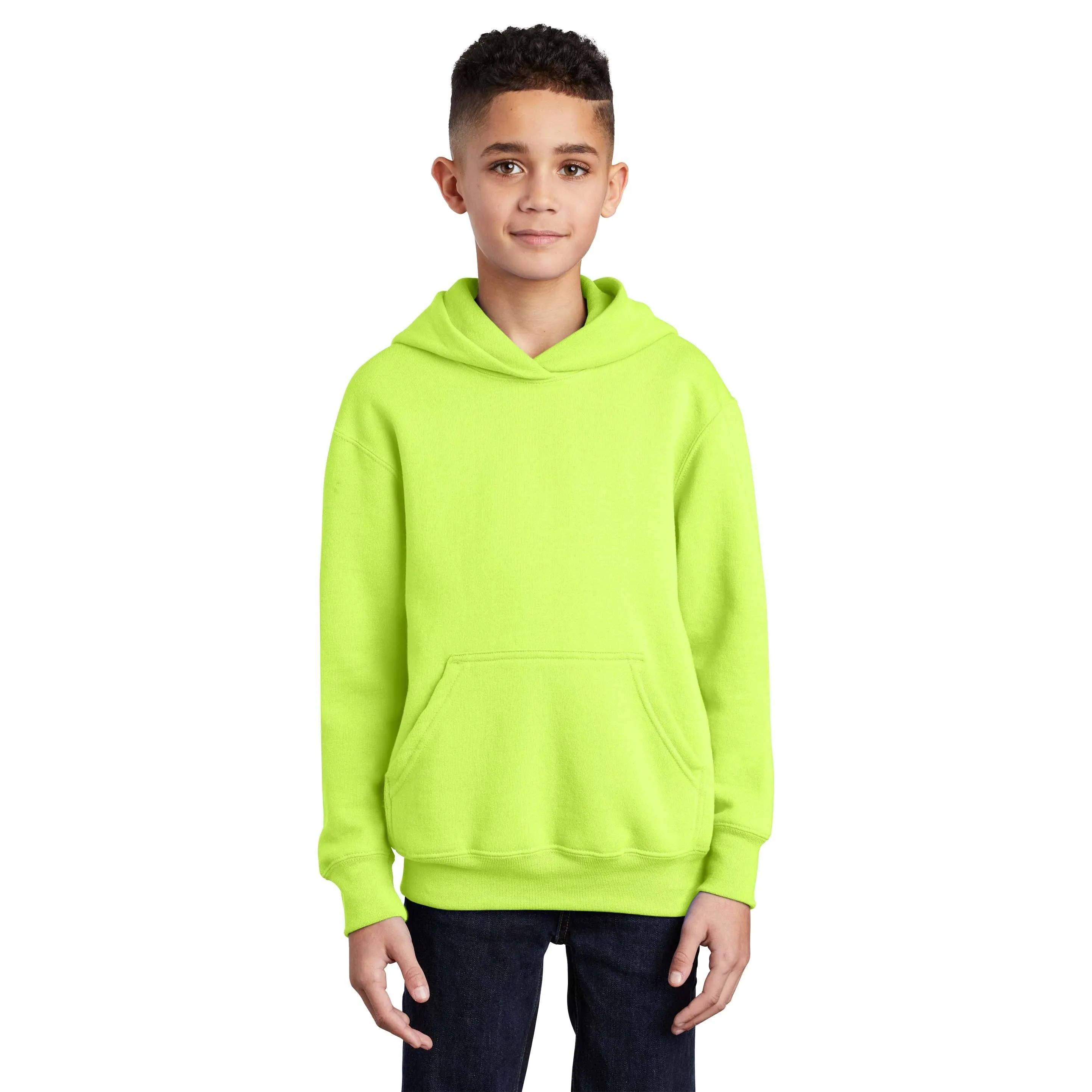 Port & Company Boys' Pullover Hooded Sweatshirt