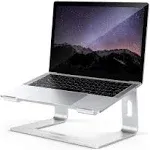 Laptop Stand for Desk, Detachable Laptop Riser Notebook Holder Stand Ergonomic Aluminum Laptop Mount Computer Stand, Compatible with MacBook Air Pro, Dell XPS, Lenovo More 10-18" Laptops