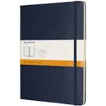 Moleskine Ruled Hard Notebook (Sapphire Blue) - XL