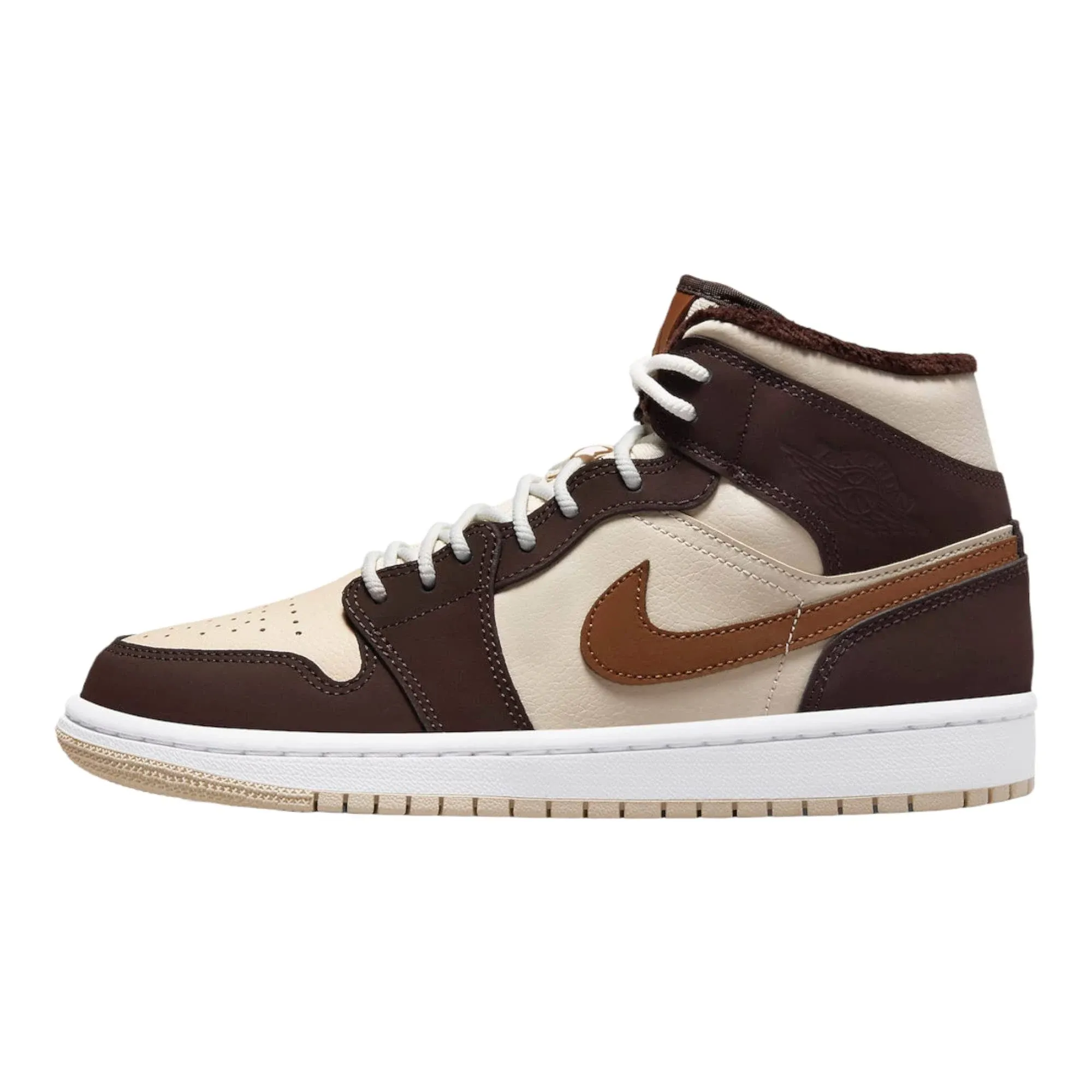 JordanAir Jordan 1 Mid SE "Brown Basalt Fleece" sneakers