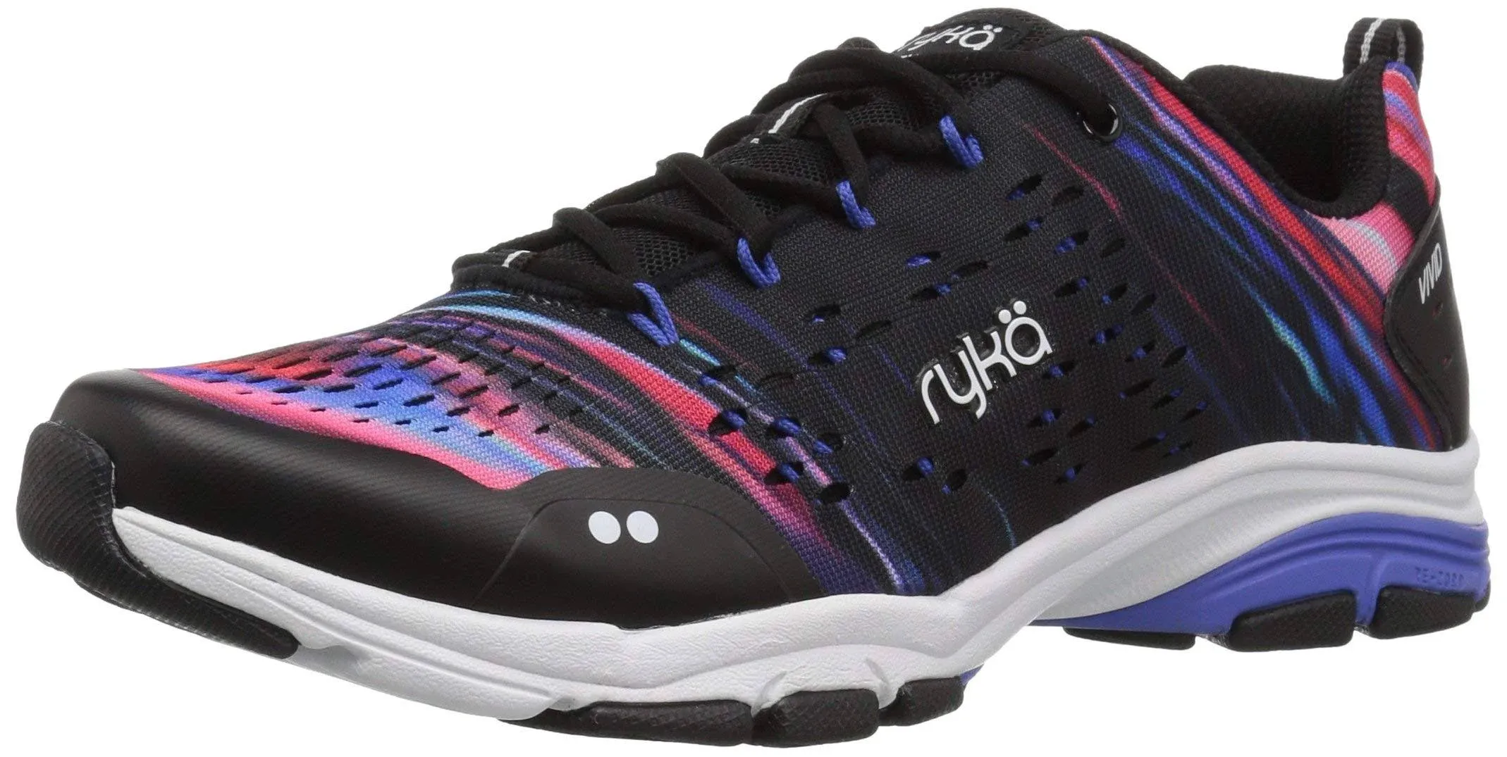 Ryka Vivid RZX Black Womens Shoes Size 8.5 W Athletic