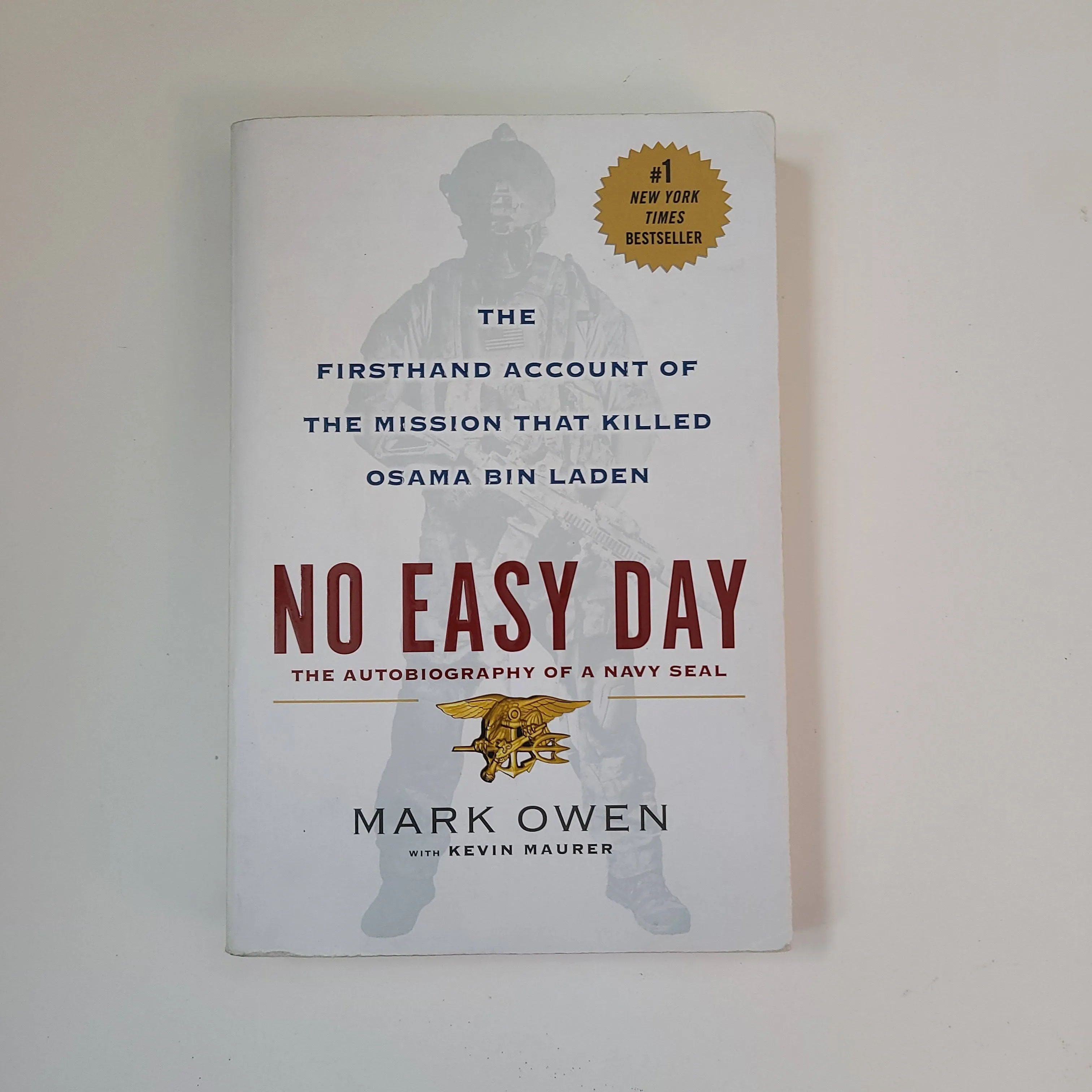 Kevin Maurer Mark Owen No Easy Day (Paperback)