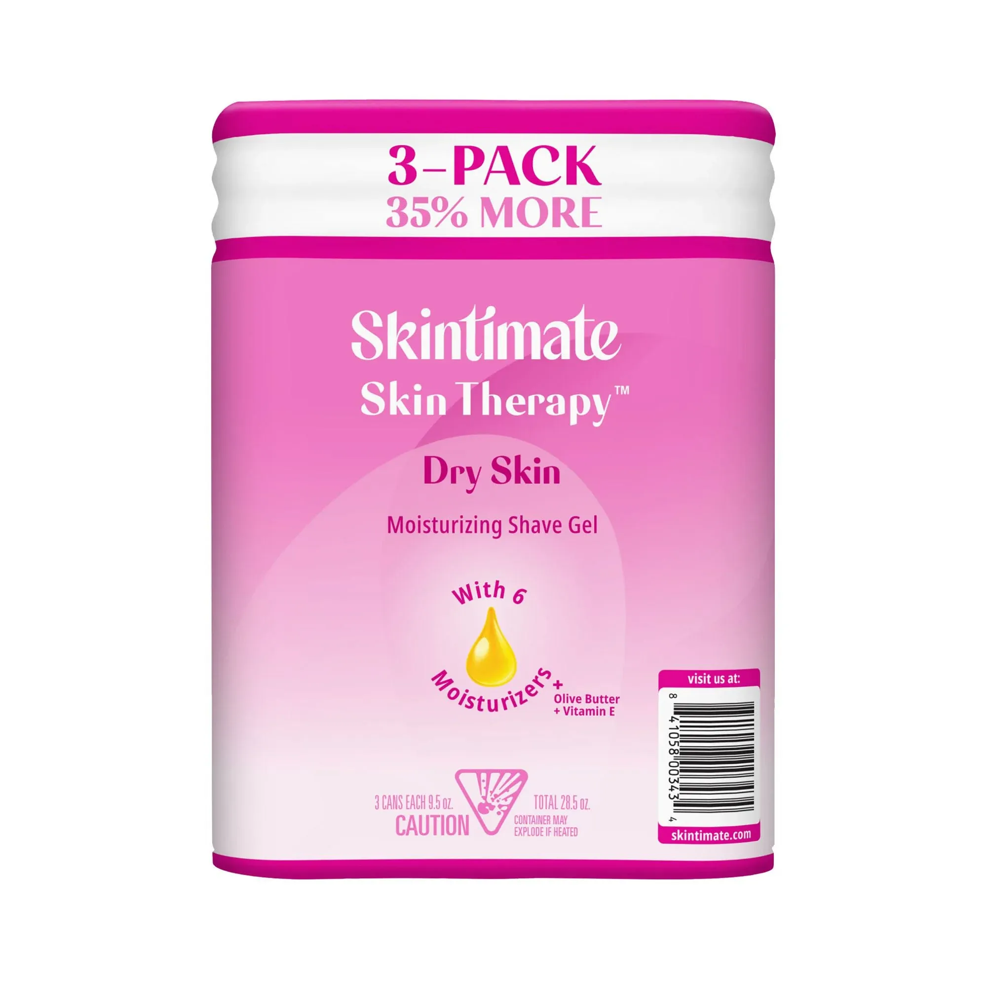 Skintimate Dry Skin Skin Therapy Moisturizing Shave Gel