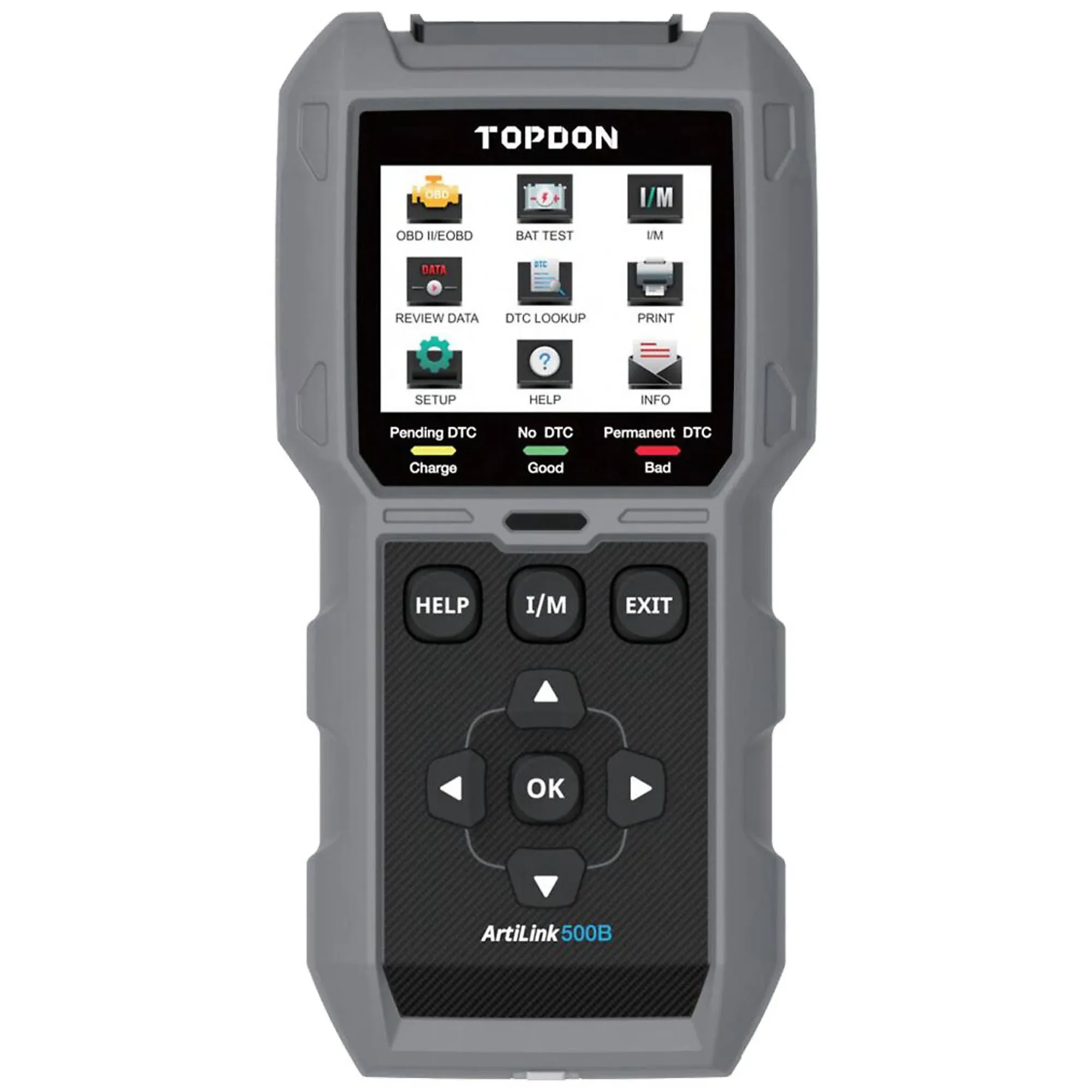 TOPDON AL500B 12V Car Battery Tester & Full OBD2 Functions Code Reader in 1 Tool 850028162712 | eBay