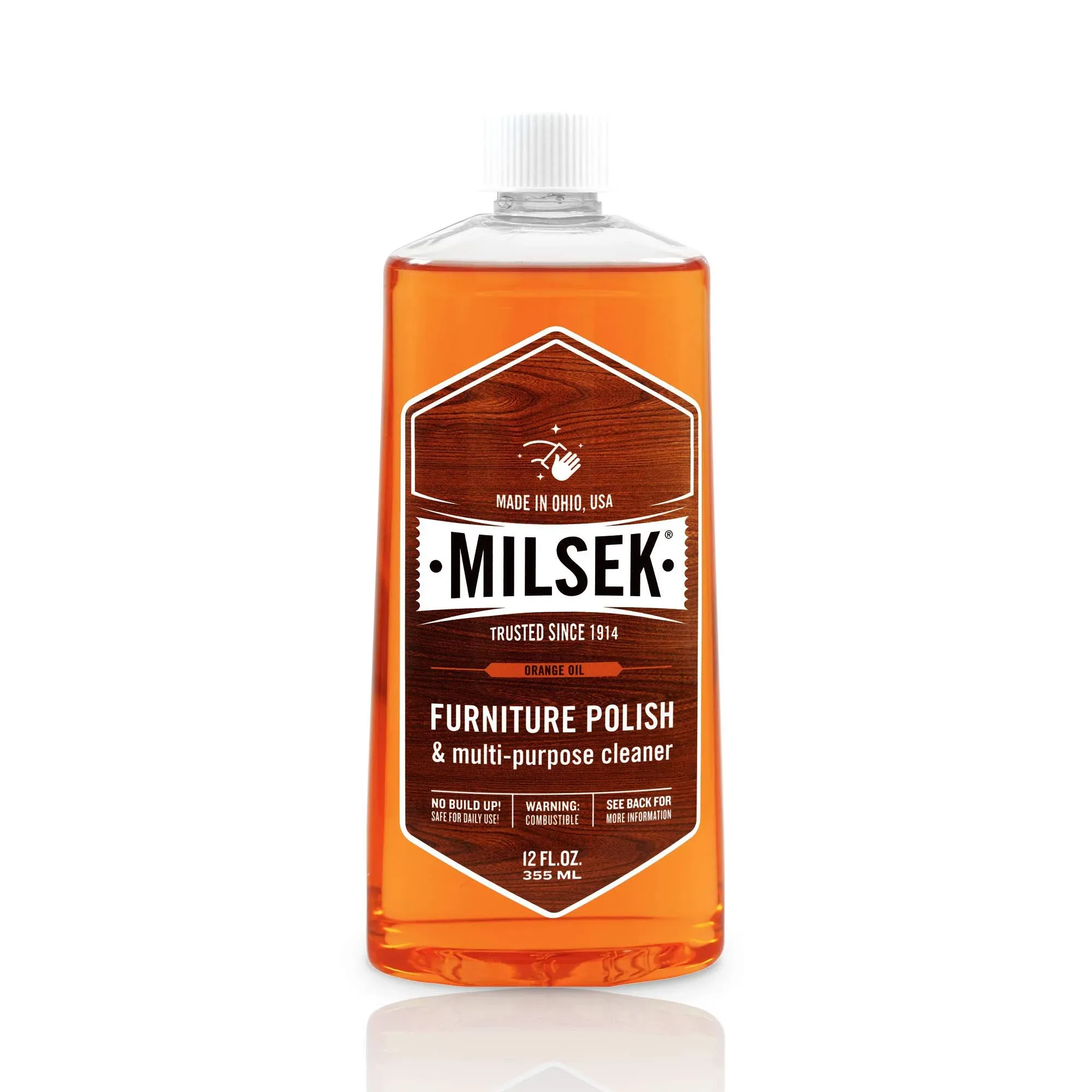 Milsek 12 oz. Lemon Furniture Polish & Cleaner