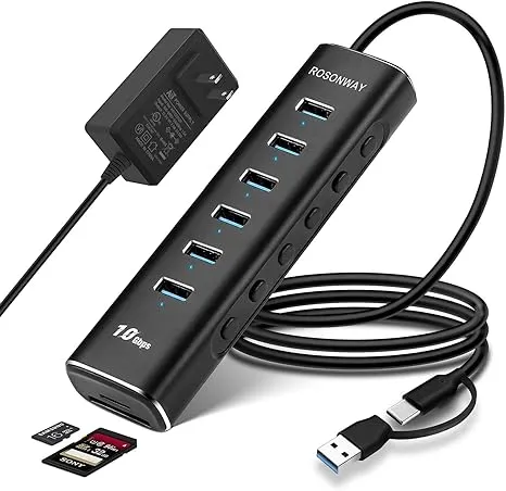 8-Port USB Hub