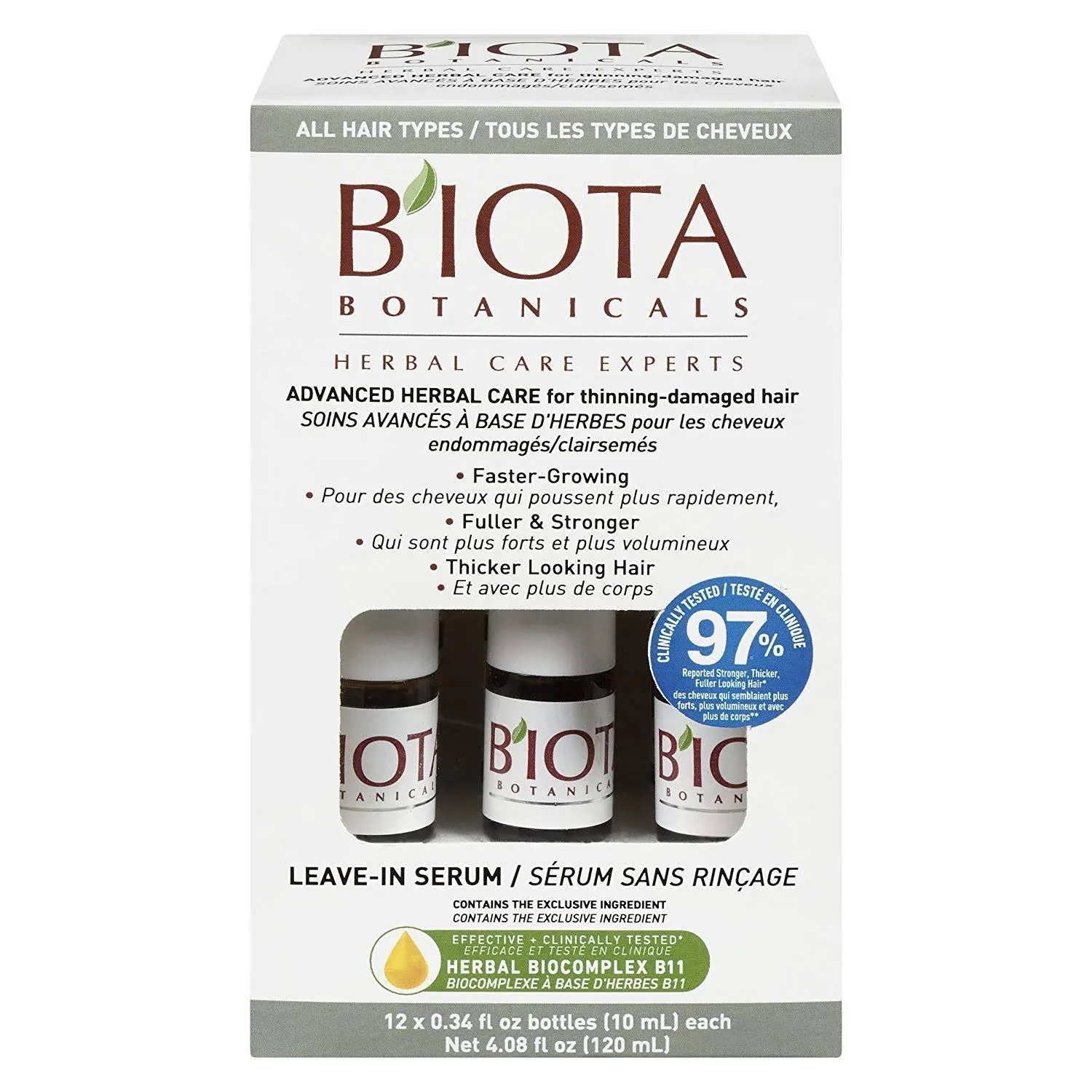 BIOTA BOTANICALS ADVANCED HERBAL CARE LEAVE IN OVERNIGHT SERUMDefault Title