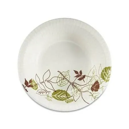 Dixie White Pathways Heavyweight Paper Bowls - 500 Pieces