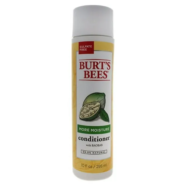 Burts-Bee's More Moisture Baobab Conditioner, 10 Ounces Pack of 3