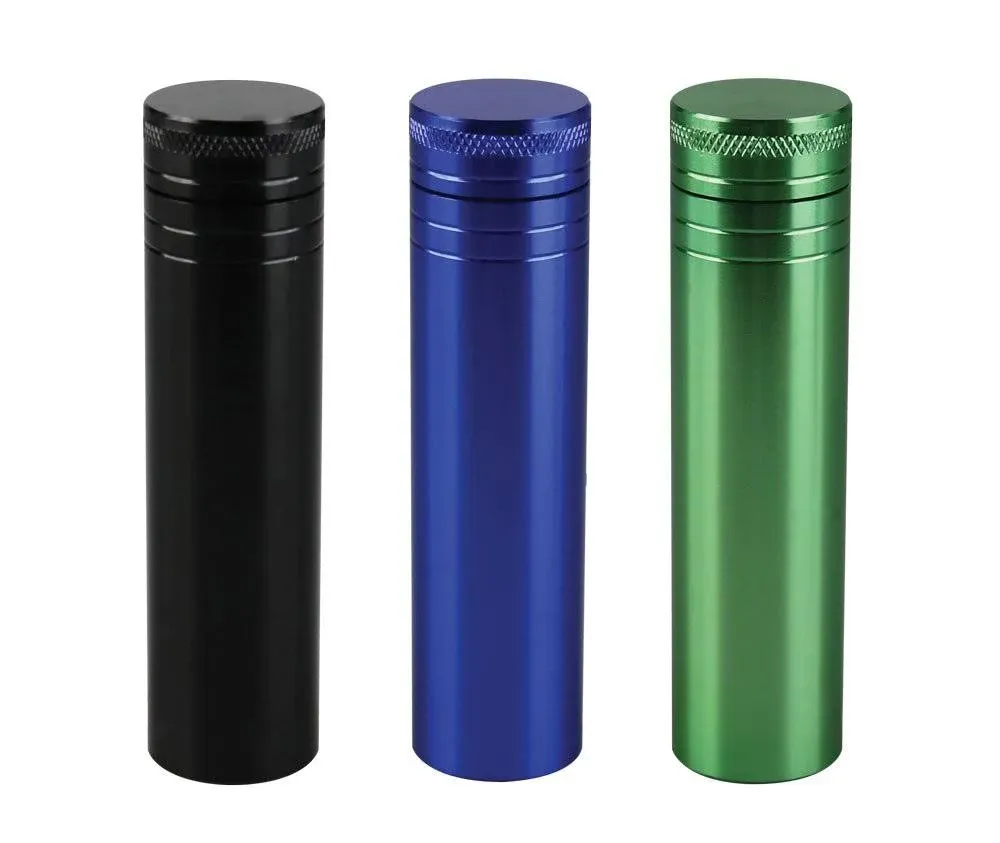 One Aluminum Storage Tube 3.85"X1" Assorted