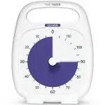 Time Timer Temporizador PLUS 120 Minutos, Blanco