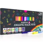 Marvins Magic New x 30 Amazing Magic Pens Color Changing Magic Pen Art Create 3D Lettering or Write Secret Messages Incl