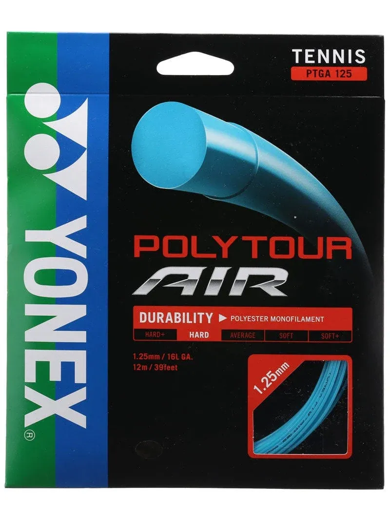 Yonex Poly Tour Air 1.25 16L String, Blue