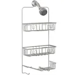 Zenna Home 7781NN Over-the-Showerhead Caddy Satin Nickel