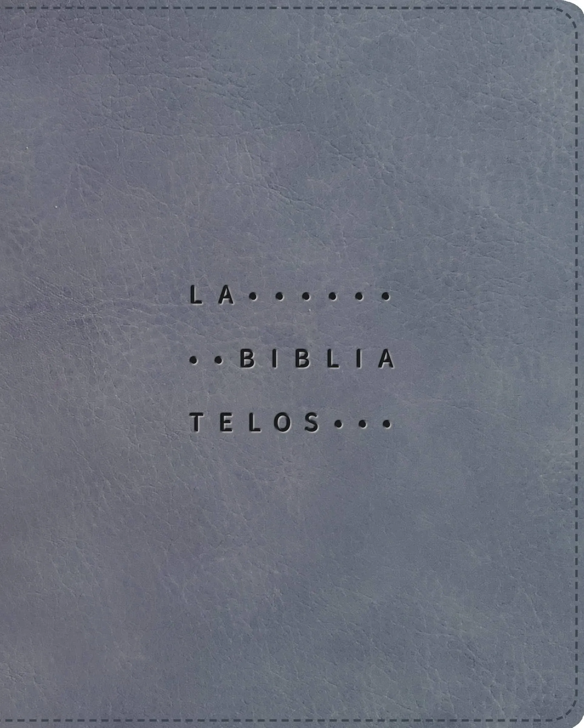 NVI, la Biblia Telos para Jóvenes, Texto Revisado 2022, Leathersoft, Gris, Comfort Print: Una Guía para el Estudiante a Través de Las Escrituras [Book]