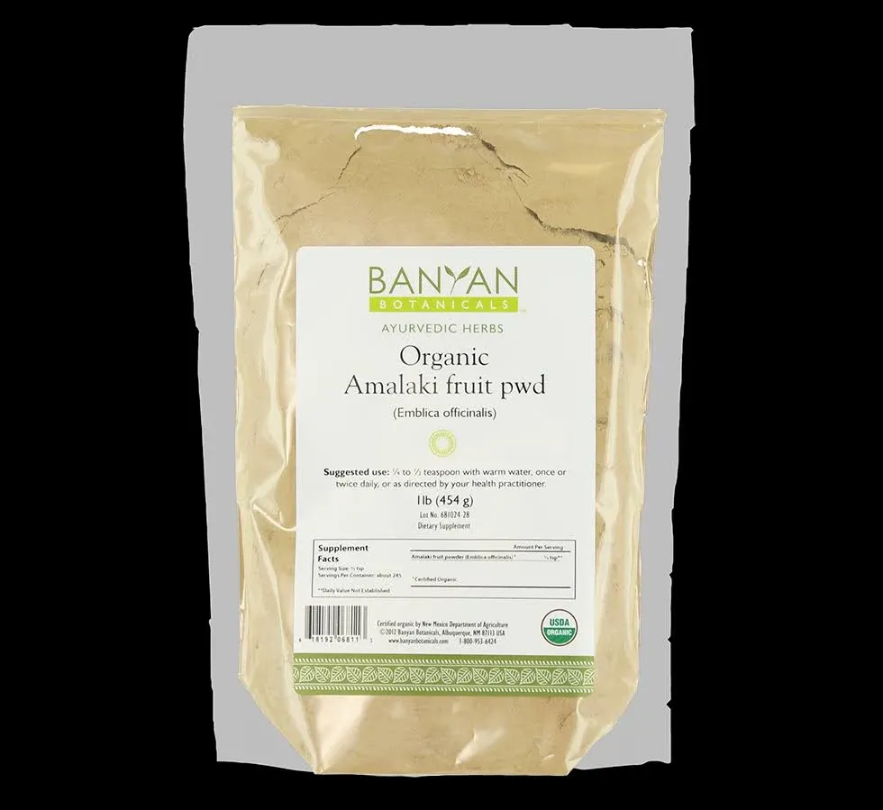 Banyan Botanicals- Amalaki Fruit Powder Organic 1 lb